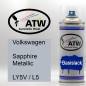 Preview: Volkswagen, Sapphire Metallic, LY5V / L5: 400ml Sprühdose, von ATW Autoteile West.